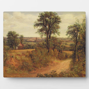 Placa Expositora John Constable A Lane near Dedham, c.1802 (petró