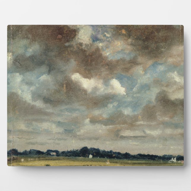 Placa Expositora John Constable | Amplio paisaje con grava (Frente)
