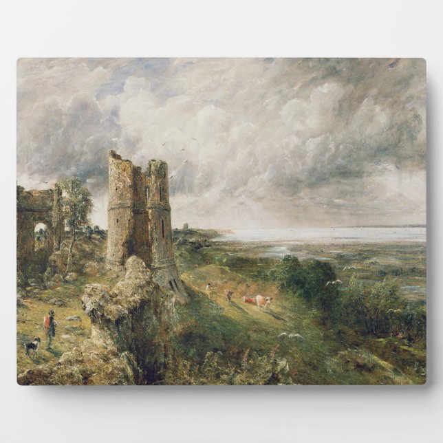 Placa Expositora John Constable | Castillo de Hadleigh, 1829 (aceit (Frente)