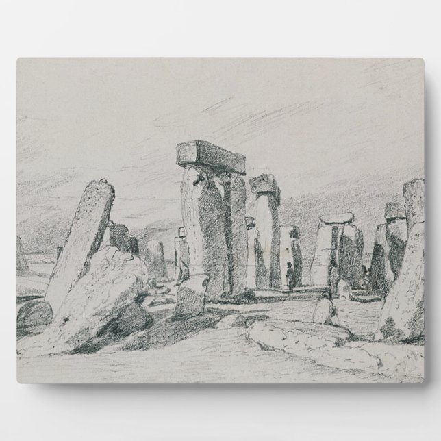 Placa Expositora John Constable | Stonehenge, Wiltshire, 1820 (empa (Frente)
