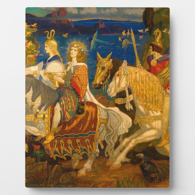 Placa Expositora John Duncan - Jinetes De Sidhe (Frente)