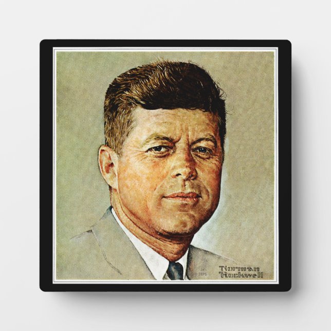 Placa Expositora John F. Kennedy EN MEMORIAM 2 (Frente)