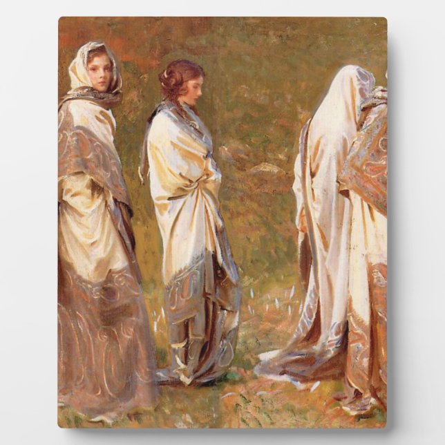 Placa Expositora John Singer Sargent Cashmere (Frente)