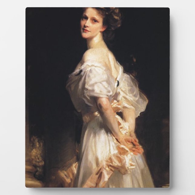 Placa Expositora John Singer Sargent - Nancy Astor (Frente)