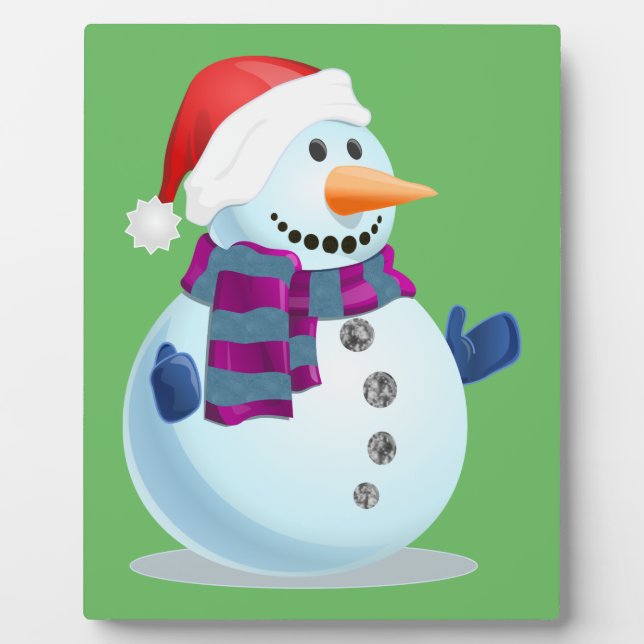 Placa Expositora Jolly Snowman (Frente)