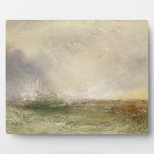 Placa Expositora Joseph Mallord William Turner Desglose por mar d