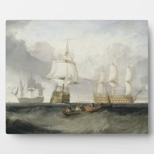 Placa Expositora Joseph Mallord William Turner El Retu de la "Vic