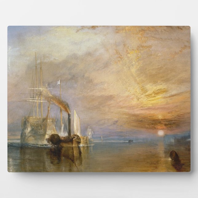Placa Expositora Joseph Mallord William Turner | El ritmo de la luc (Frente)