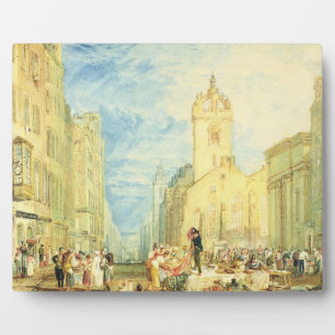 Placa Expositora Joseph Mallord William Turner High Street, Edimb