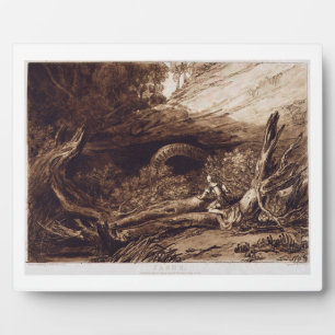 Placa Expositora Joseph Mallord William Turner   Jason, grabado por