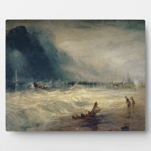 Placa Expositora Joseph Mallord William Turner Lifeboat y Manby