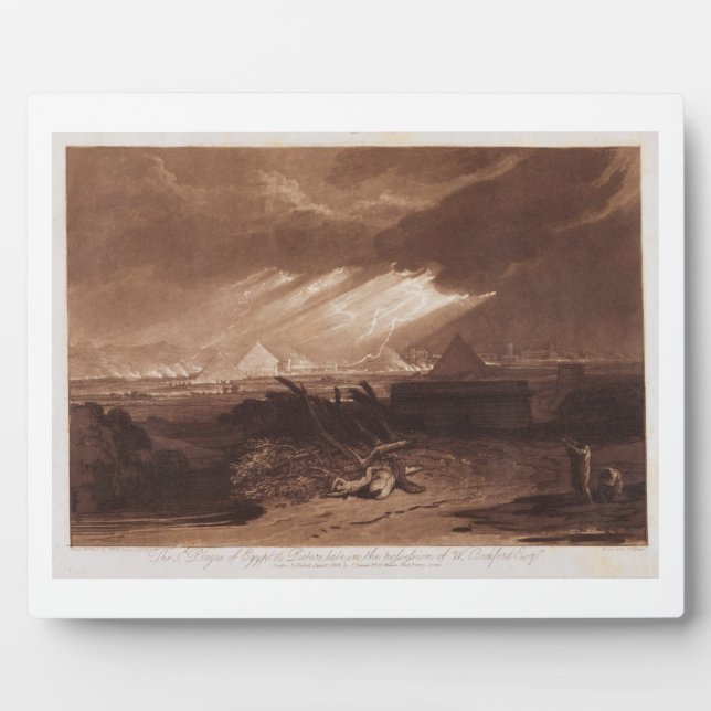 Placa Expositora Joseph Mallord William Turner | Quinta Plaque o (Frente)