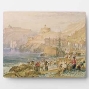 Placa Expositora Joseph Mallord William Turner St. Mawes, Cornwal