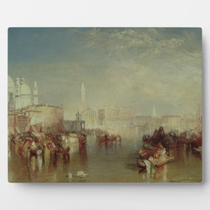 Placa Expositora Joseph Mallord William Turner Venecia, 1840
