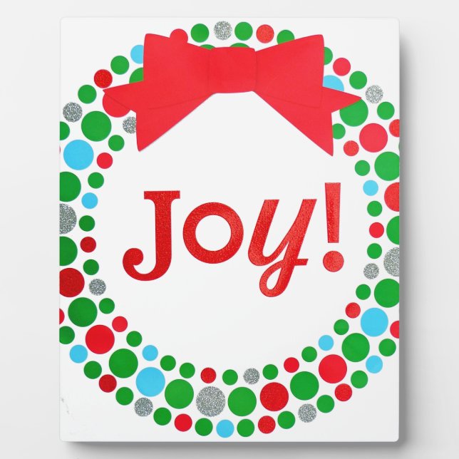 Placa Expositora Joy Wreath (Frente)