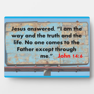 Placa Expositora Juan 14:6
