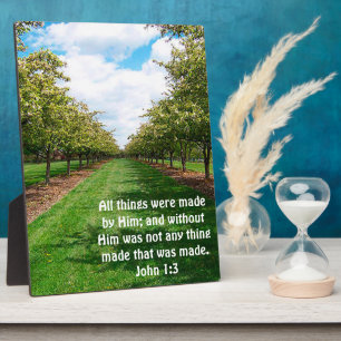 Placa Expositora Juan 1:3