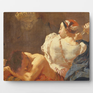 Placa Expositora Judith y Holofernes
