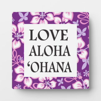 PLACA EXPOSITORA JUNGLE SURF EN PURPURA - OHANA