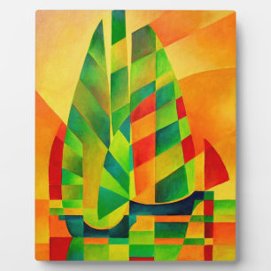 Placa Expositora Juntas chinas, atardecer, velas y sombras negritas