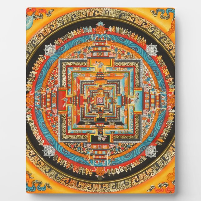 PLACA EXPOSITORA KALACHAKRA ESOTERIC MANDALA III (Frente)