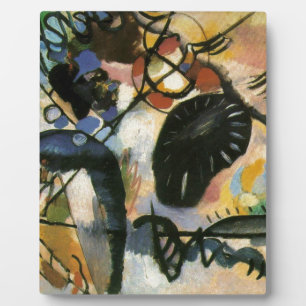 Placa Expositora Kandinsky Black Spot Abstract Artwork