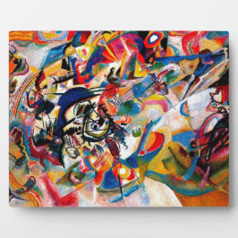Placa Expositora Kandinsky Composición VII Pintura abstracta