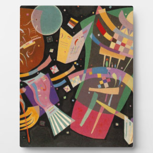Placa Expositora Kandinsky Composition 10 Resumen de pintura
