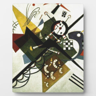 Placa Expositora Kandinsky En White II