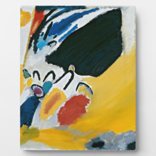 Placa Expositora Kandinsky Impresión III Concierto Resumen Pintura