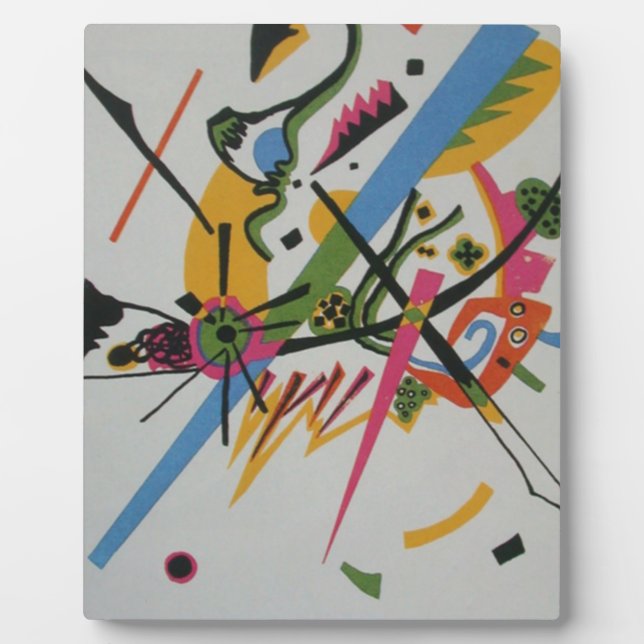 Placa Expositora Kandinsky Pequeños Mundos Kleine Welts I (Frente)