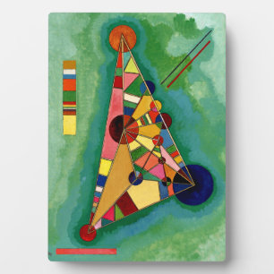 Placa Expositora Kandinsky - Triángulo Multicolor