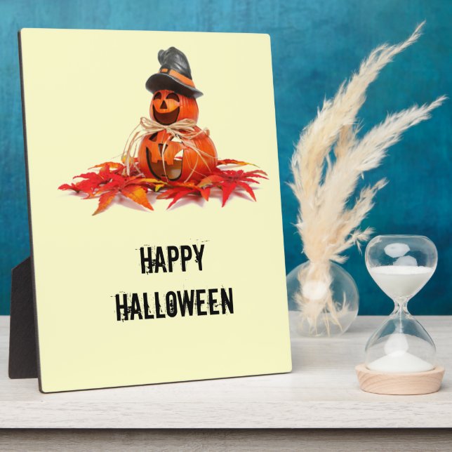 Placa Expositora Kids Halloween Pumkins (Lado)