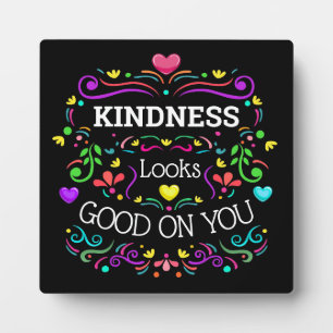 Placa Expositora KINDNESS Tabletop Easel Plaque