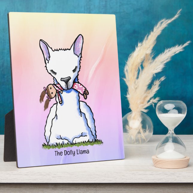 Placa Expositora KiniArt Dolly Llama (Lado)