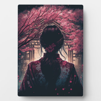 Placa Expositora Kira Kirschblüten - Fotoplatte mit Ständer