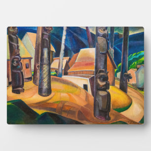 Placa Expositora Kispiax Village   Emily Carr  