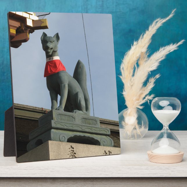 Placa Expositora Kitsune キ ツ ネ (Fox) con Jewel en Boca (Lado)