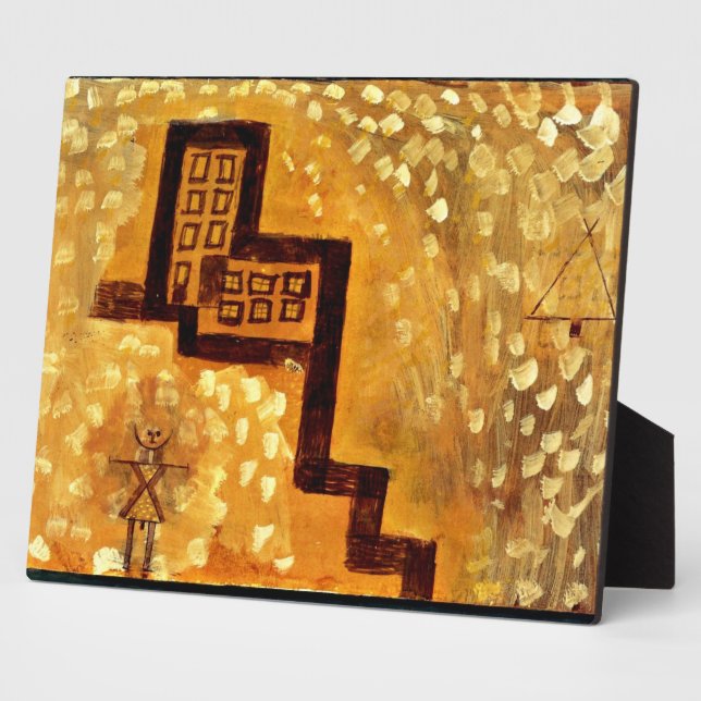 Placa Expositora Klee - La Cámara en la Alta (Lado)