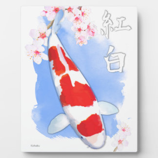 Placa Expositora Kohaku Koi