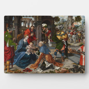 Placa Expositora La adoración del Magi