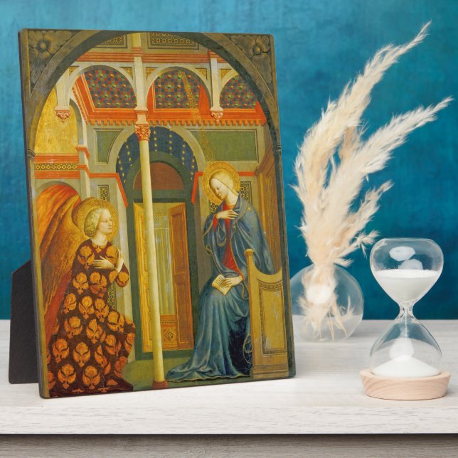 Placa Expositora La Anunciación, c. 1423-24 (Lado)