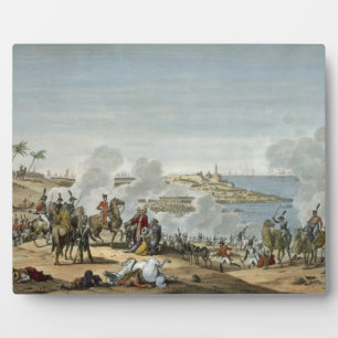 Placa Expositora La batalla de Aboukir, 7 termidor, año 7 (25 de ju
