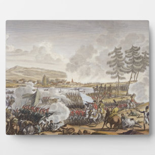 Placa Expositora La batalla de Friedland, 14 de junio de 1807, grab