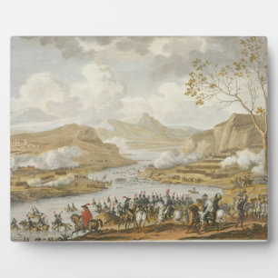 Placa Expositora La batalla y el cruce del Tagliamento, 26 Ven
