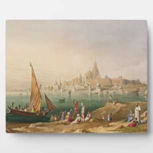 Placa Expositora La ciudad sagrada y los templos de Dwarka, por vol