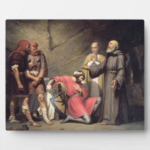 Placa Expositora La conversión de Robert, duque de Normandía, conoc