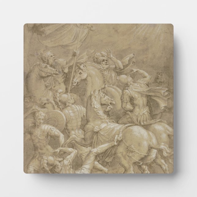 Placa Expositora La Conversión de San Pablo Arte (Frente)