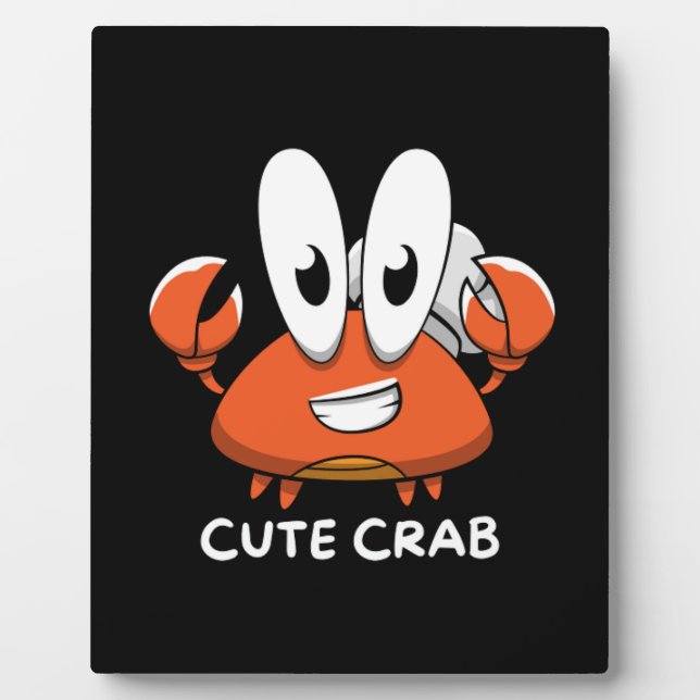 Placa Expositora La corbata crabtastica (Frente)