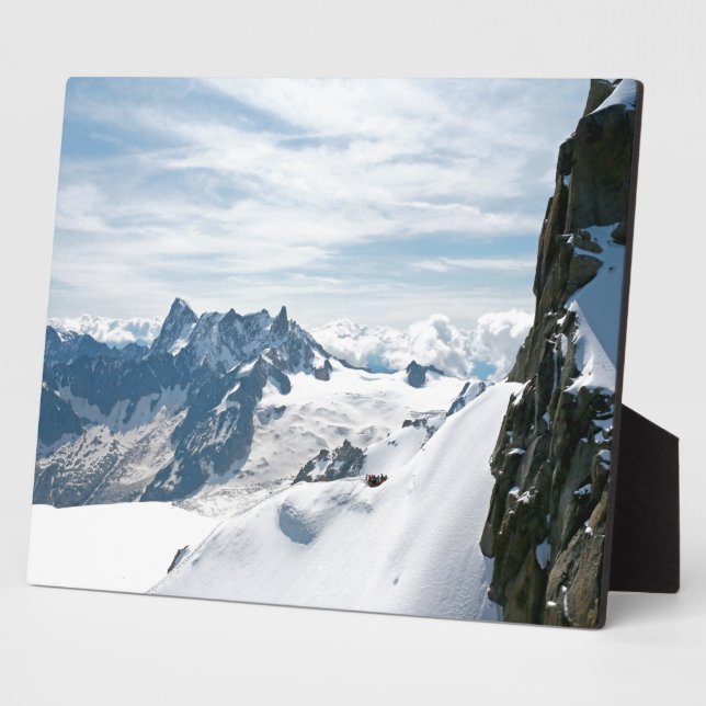 Placa Expositora La cordillera de los Alpes - ¡Asombroso! (Lado)